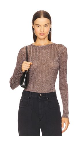 Vianca Long Sleeve Knit Pullover in Grey. - size L (also in M, S, XL, XS) - Ulla Johnson - Modalova