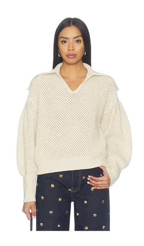 Lila Wool Knit Pullover in Neutral. - size L (also in M, P, S) - Ulla Johnson - Modalova