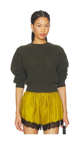 Jersey ronan en color verde talla L (también en M, P, S) - Ulla Johnson - Modalova