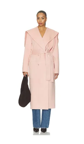 Rory Wool Coat in Pink. - size S (also in M, L) - Ulla Johnson - Modalova