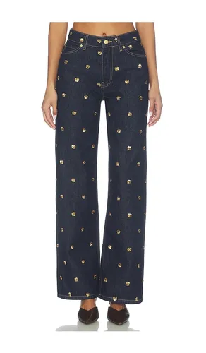 The Willow Embellished Wide Leg Jean in . Size 24. Also in 25, 27, 28 - Ulla Johnson - Modalova