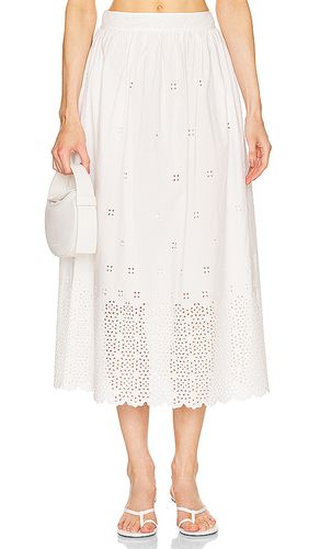 Marisol Skirt in White. - size 6 (also in 8) - Ulla Johnson - Modalova