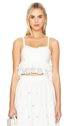 Clarissa Top in White. - size 4 (also in 6) - Ulla Johnson - Modalova