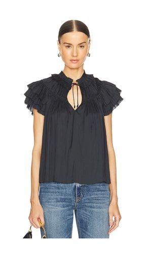 Liv Top in Black. - size 0 (also in 2, 4, 6, 8) - Ulla Johnson - Modalova