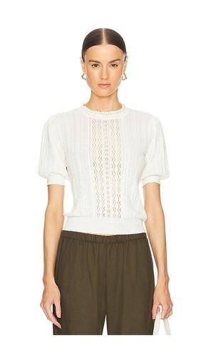 Gemma Top in Ivory. - size L (also in XL, XS) - Ulla Johnson - Modalova