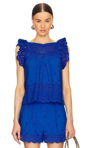 Leona Top in Royal. - size 10 (also in 12, 8) - Ulla Johnson - Modalova