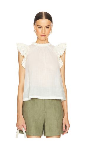 Kai Top in Ivory. - size 0 (also in 10, 2, 4, 6, 8) - Ulla Johnson - Modalova