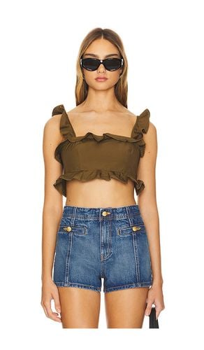 Belle Top in Olive. - size 0 (also in 10, 12, 2, 4, 6, 8) - Ulla Johnson - Modalova