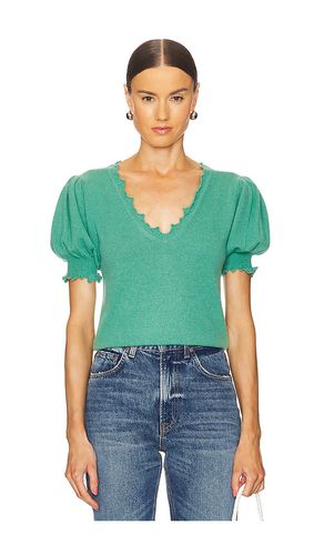 Polline top en color azul cerceta talla L en - Teal. Talla L (también en M, S, XL) - Ulla Johnson - Modalova