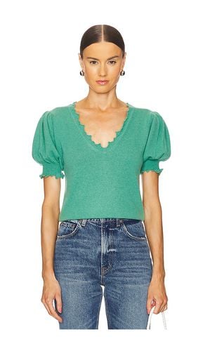 Polline top en color azul cerceta talla S en - Teal. Talla S (también en XL) - Ulla Johnson - Modalova