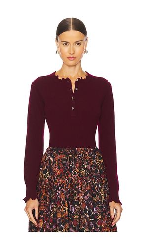 Reese top en color burgundy talla M en - Burgundy. Talla M (también en XL) - Ulla Johnson - Modalova