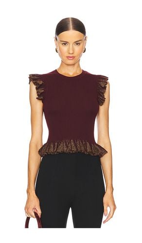 Leila Top in Brown. - size L (also in M, S, XS) - Ulla Johnson - Modalova