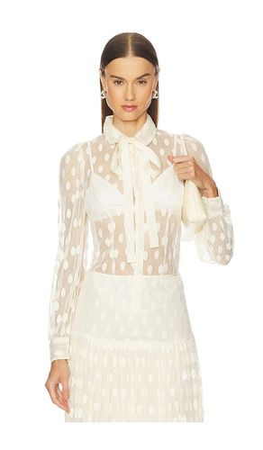Soraya Neck-tie Blouse in . Size 0. Also in 10 - Ulla Johnson - Modalova