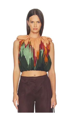 Gracie Sleeveless Cotton Top in Multi. - size 10 (also in 12) - Ulla Johnson - Modalova