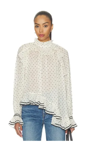Marcella Longsleeve Cotton Blouse in . Size 00. Also in 2, 6 - Ulla Johnson - Modalova
