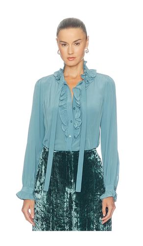 Catroux Longsleeve Silk Blouse in . Size 0. Also in 00, 10, 2, 4, 6 - Ulla Johnson - Modalova