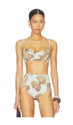 Zahara Bikini Top in Mint. - size S (also in XS, M) - Ulla Johnson - Modalova
