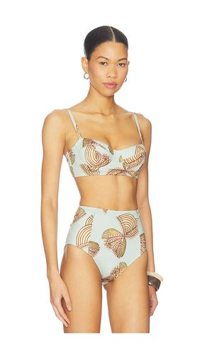Zahara Bikini Top in Mint. - size M (also in S, XS) - Ulla Johnson - Modalova