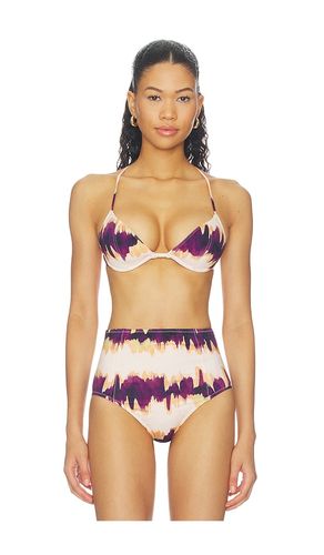 Floria Tie Bikini Top in Multi. - size M (also in S, XL, XS) - Ulla Johnson - Modalova