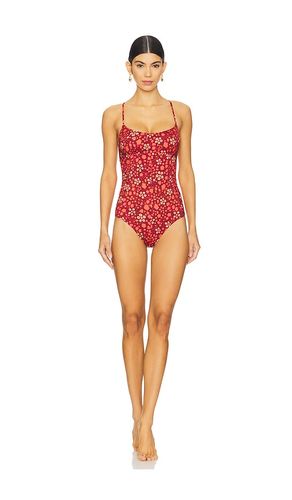 Positano Maillot in Red. - size L (also in XS) - Ulla Johnson - Modalova