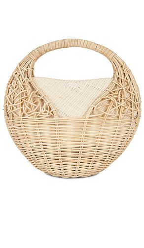 Sea Shell Wicker Bag in Cream - Ulla Johnson - Modalova