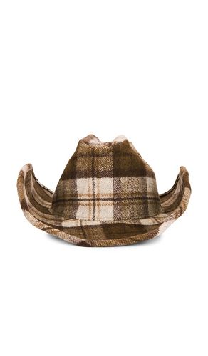 Plaid Cowboy Hat in - Understated Leather - Modalova