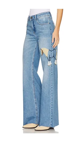 Horsey Jeans in Denim-Light. - size 26 (also in 28, 32) - Understated Leather - Modalova
