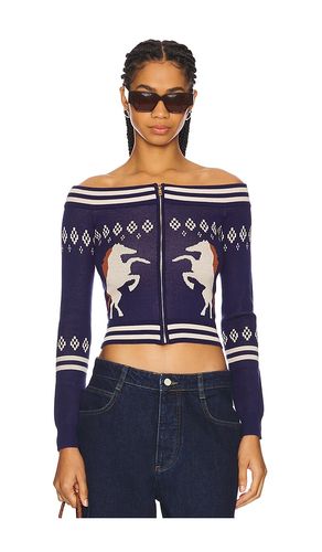 Horse Girl Cardigan in . - size M (also in S, XS) - Understated Leather - Modalova