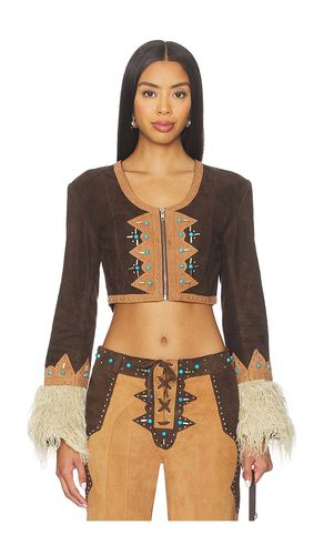 X REVOLVE Record Jacket in . Taglia M. Also in L - Understated Leather - Modalova