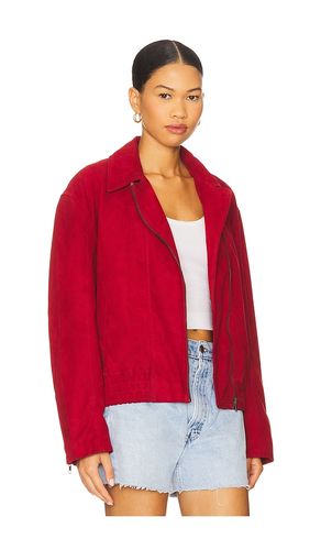 X REVOLVE Rex Bomber Jacket in . Size L. Also in M - Understated Leather - Modalova