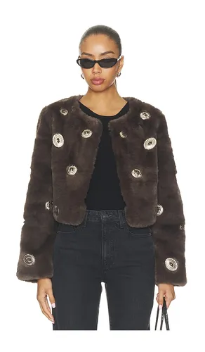 Silver Tongue Coat in . Size L. Also in M, S, XS - Understated Leather - Modalova