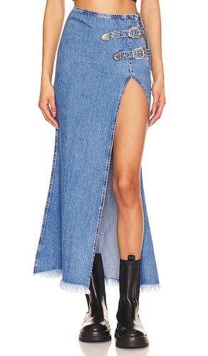 Western Maxi Skirt in Blue. - size 0 (also in 2) - Understated Leather - Modalova