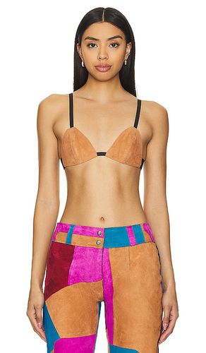 X REVOLVE 70's Bra Top in . - size L (also in S, XL, XS) - Understated Leather - Modalova