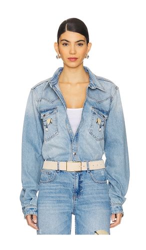 Horsey Shirt in Denim-Light. - size L (also in M, S, XL, XS) - Understated Leather - Modalova