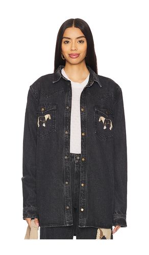 Horsey Shirt in Black. - size L (also in XL, XS) - Understated Leather - Modalova