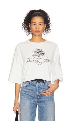 X REVOLVE Get Along Crop Top in . - size L (also in M, S, XL, XS) - Understated Leather - Modalova