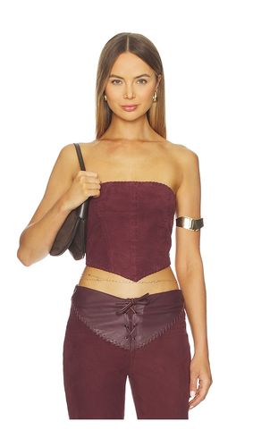 Hankerchif Whipstitch Top in . - size L (also in M, S, XL, XS) - Understated Leather - Modalova