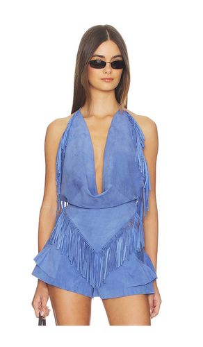 Fringed Halter Top in . Size L. Also in M, XL - Understated Leather - Modalova