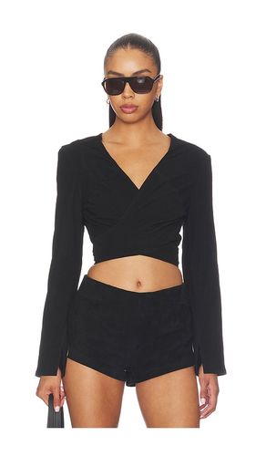 OBERTEIL LONG SLEEVE WRAP in . Größe L. Also in M, S - Understated Leather - Modalova