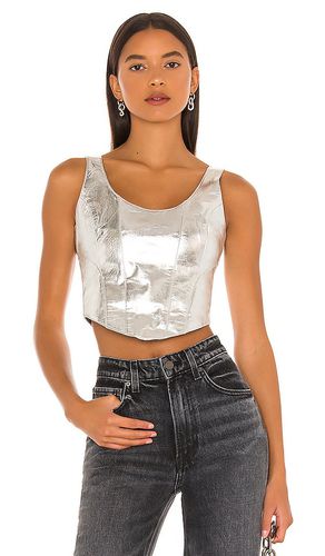 Mustang Bustier in Metallic . - size S (also in XS) - Understated Leather - Modalova