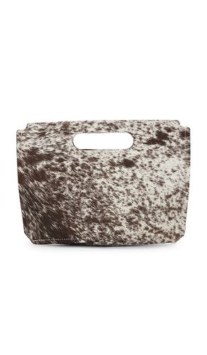 X REVOLVE Liar Clutch in Brown - Understated Leather - Modalova