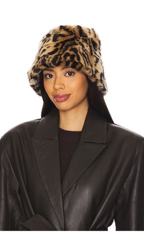 Yeoman Bucket Hat in Brown - Unreal Fur - Modalova