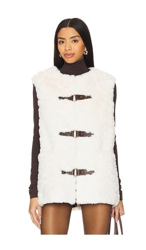 Faux Fur Dandy Vest in . Taglia S, XS - Unreal Fur - Modalova