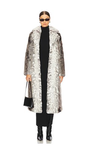 Kathmandu Faux Fur Coat in Grey. - size L (also in M, S, XS) - Unreal Fur - Modalova