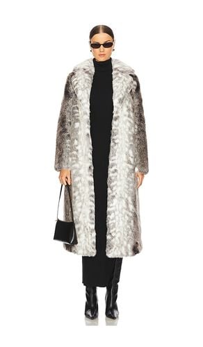 Kathmandu Faux Fur Coat in Grey. - size L (also in S, XS) - Unreal Fur - Modalova