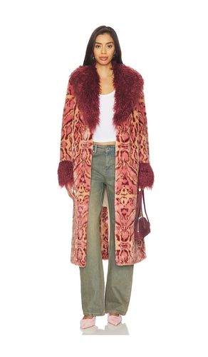 Cuvee Rose Coat in Red. - size M (also in S, XS) - Unreal Fur - Modalova