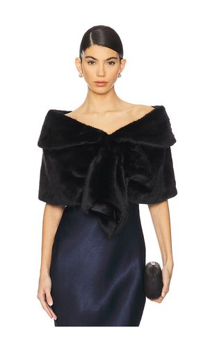 Unreal Fur Champagne Wrap in Black - Unreal Fur - Modalova