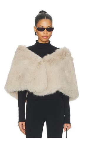 Unreal Fur Yasmine Wrap in Tan - Unreal Fur - Modalova