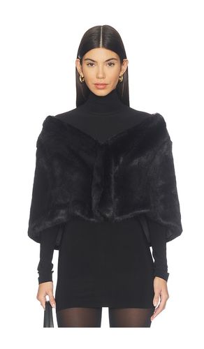 Yasmin Faux Fur Wrap in - Unreal Fur - Modalova