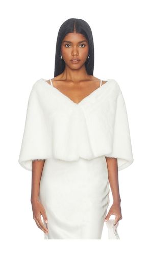 Yasmin Faux Fur Wrap in - Unreal Fur - Modalova